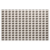 schwarzer Pudel dancing.png Stoff (Yard (91,4 cm))