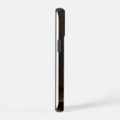Schwarzer Pudel iPhone 15 Hülle (Rechte Seite)
