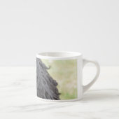 Schwarzer Puli Hund Espressotasse (Rechts)