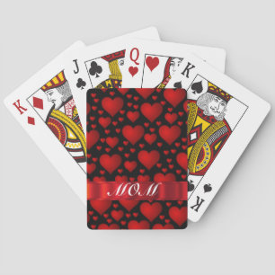 Schwarzer PulMutter-Text Spielkarten