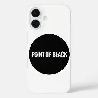 Schwarzer Punkt iPhone 16 Hülle