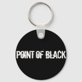 "Schwarzer Punkt" Schlüsselanhänger (Vorderseite)