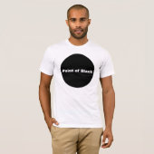 Schwarzer Punkt T-Shirt (Vorne ganz)