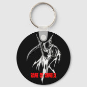 Schwarzer R.O.A.-Schlüsselanhänger Schlüsselanhänger (Vorderseite)