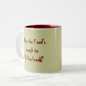 Schwarzer Rabe II Zweifarbige Tasse (Vorderseite Links)