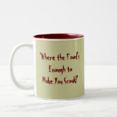 Schwarzer Rabe II Zweifarbige Tasse (Links)