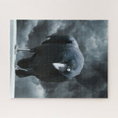 Schwarzer Rabe Puzzle (Horizontal)