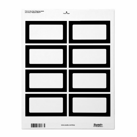 Schwarzer Rahmen (Vorne)