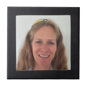 Schwarzer Rahmen hinzufügen Fliese