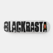 SCHWARZER RASTA-Skateboard Skateboard (Horizontal)