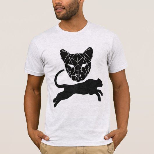 Schwarzer Raubtier im Dschungel Männer Weiß Frauen T-Shirt (Vorderseite)