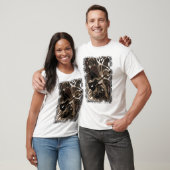 schwarzer Regen T-Shirt (Unisex)