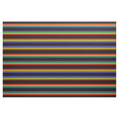 Schwarzer Regenbogen Streifen Muster Stoff (Yard (91,4 cm))