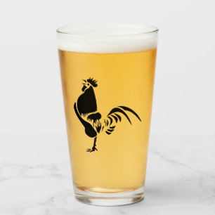Schwarzer Reiter Crossover der guten Morgenwarnung Glas