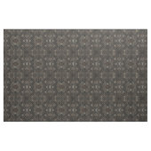Schwarzer Retro Art Deco Geometrischer Paint-Sprit Stoff (Yard (91,4 cm))