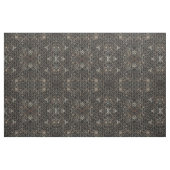 Schwarzer Retro Art Deco Geometrischer Paint-Sprit Stoff (Fat Quarter (45,7 x 55,9 cm))