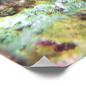 Schwarzer Riesenfisch Poster (Ecke)