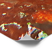 Schwarzer Riesenfisch Poster (Ecke)