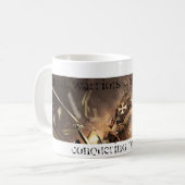 Schwarzer Ritter Kaffeetasse (Vorderseite Links)