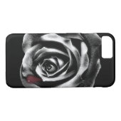 Schwarzer Rose Vampire iPhone 7 Kasten Case-Mate iPhone Hülle (Rückseite (Horizontal))
