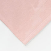 Schwarzer Rosen-Marmor Fleecedecke (Ecke)