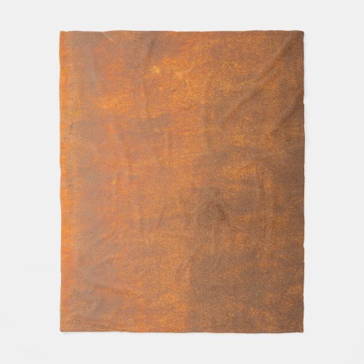 Schwarzer Rost, Metallstruktur nah-up. Fleecedecke (Vorderseite)