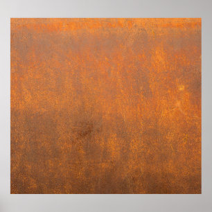 Schwarzer Rost, Metallstruktur nah-up. Poster
