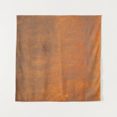 Schwarzer Rost, Metallstruktur nah-up. Wandteppich (Vorderseite (Horizontal))