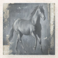Schwarzer Running Stallion