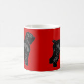 Schwarzer Russe Terrier Kaffeetasse (Mittel)