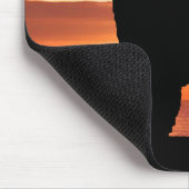 Schwarzer Russe Terrier Mousepad (Ecke)