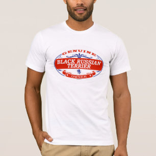 Schwarzer Russe Terrier T-Shirt