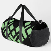 Schwarzer Salbei Grün Duffle Bag (Rechte Ecke)