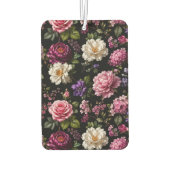 Schwarzer Samt-Rosen-Luftverbesserer Autolufterfrischer (Rückseite)