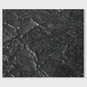 Schwarzer Sand Geschenkpapier (Flach)