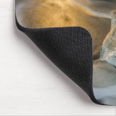 Schwarzer Sandstrand | Jokulsarlon Süd Island Mousepad (Ecke)