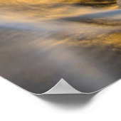 Schwarzer Sandstrand | Jokulsarlon Süd Island Poster (Ecke)