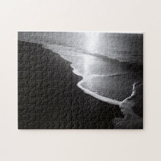 Schwarzer Sandstrand Puzzle