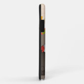 schwarzer Santa im Kamin festgehalten Case-Mate iPhone Hülle (Hinten/Rechts)