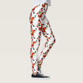 schwarzer Santa-Klaus Leggings (Rechts)