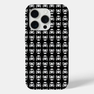 schwarzer Schädel Case-Mate iPhone Hülle