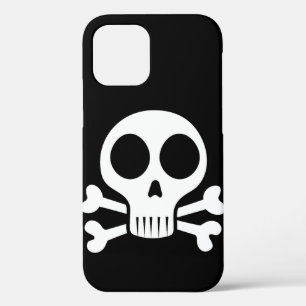 schwarzer Schädel Case-Mate iPhone Hülle