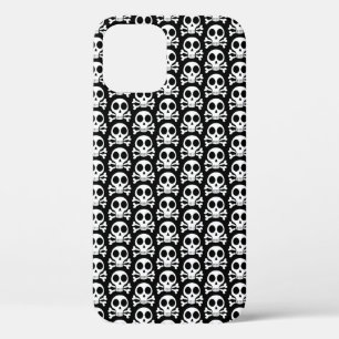 schwarzer Schädel Case-Mate iPhone Hülle