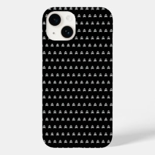 schwarzer Schädel Case-Mate iPhone 14 Hülle