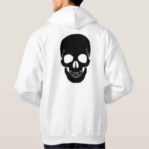 Schwarzer Schädel  Hoodie