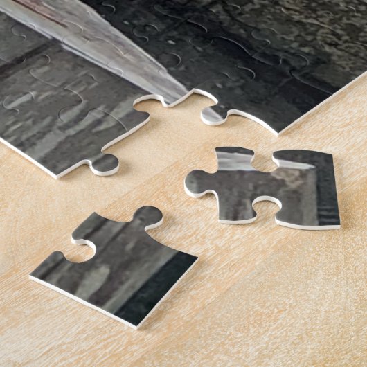 Schwarzer Schädel, Insel Islay, Schottland Puzzle (Seite)