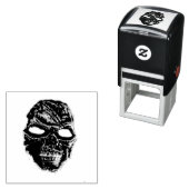 Schwarzer Schädel Permastempel (Beispiel)