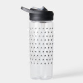 schwarzer Schädel Trinkflasche (Rechts)