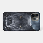 Schwarzer Schäfer Case-Mate iPhone Hülle (Rückseite (Horizontal))