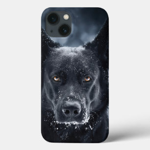 Schwarzer Schäfer Case-Mate iPhone Hülle